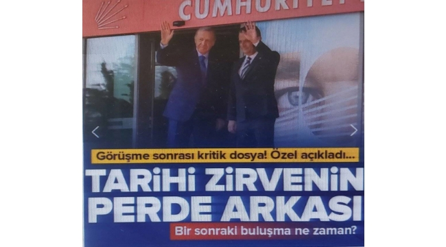 Başkan Erdoğan'ın CHP'ye ziyaretinin perde arkası ortaya çıktı! Görüşmenin sonunda verilen dosyada neler vardı? Özgür Özel açıkladı 