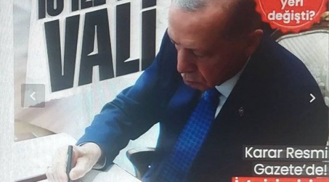 Başkan Erdoğan imzaladı! 16 ilin valisi değişti: Atama kararları Resmi Gazete'de. 