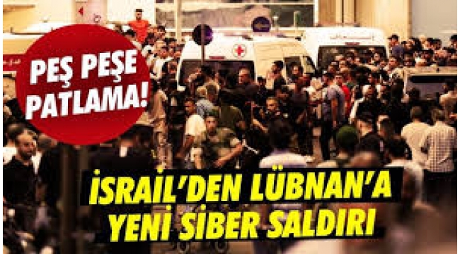 Lübnan'da ikinci şok! İsrail bu kez telsizleri patlattı...Çok sayıda ölü ve yaralı var 