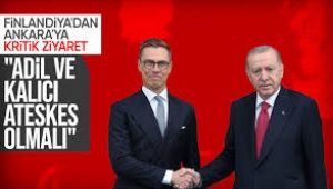 Başkan Erdoğan'dan Finlandiya Cumhurbaşkanı Stubb ile ortak basın toplantısında önemli açıklamalar 