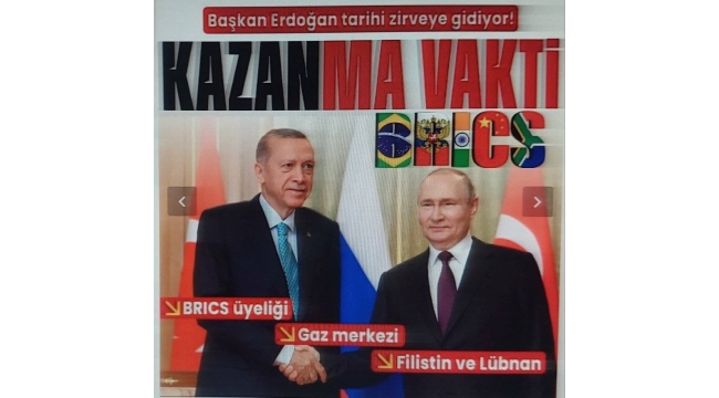 Başkan Erdoğan tarihi BRICS Zirvesi için Kazan'a gidiyor! Türkiye BRICS'e üye olacak mı? İşte masadaki konular... 