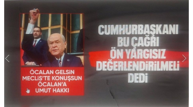 Cumhurbaşkanı Erdoğan: Bahçeli'nin çağrısı önyargısız değerlendirilmeli 