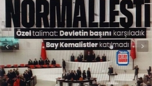 Meclis açılışında muhalefet Başkan Erdoğan'ı ayakta karşıladı 