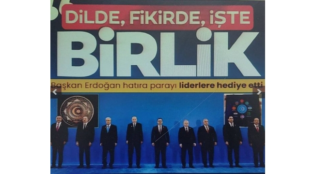 Başkan Erdoğan'dan 