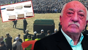 FETÖ elebaşı hain Fetullah Gülen'e Protestan adetlerle cenaze töreni düzenlendi 