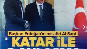 Türkiye ile Katar arasında 8 yeni anlaşma! Başkan Erdoğan Külliye'de Katar Emiri Al Sani'yi ağırladı 