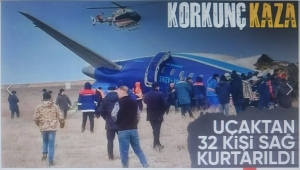 Kazakistan'da yolcu uçağı düştü! Feci kazada 38 kişi öldü | Ukrayna'dan sabotaj iddiası! 