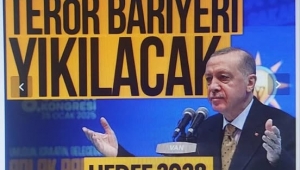 Başkan Erdoğan'dan hedef 2028 mesajı: Yüzde 50'nin çok çok üzeri inşallah | Terör bariyeri yıkılacak 