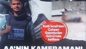 Katil İsrail'den Çalışan Gazeteciler Günü'nde katliam! AA'nın kameramanı böyle katledildi 