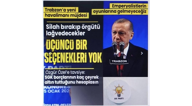 SON DAKİKA: Başkan Erdoğan: Terör örgütü için yolun sonu geldi 