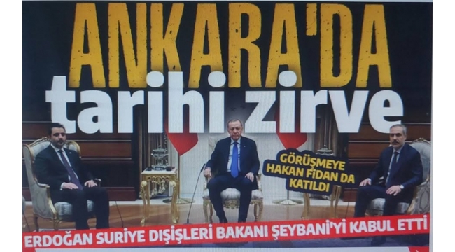 Son dakika: Şam heyeti Türkiye'de! Dışişleri Bakanı Hakan Fidan: Suriye'nin parçalanmasına asla rıza göstermeyeceğiz 