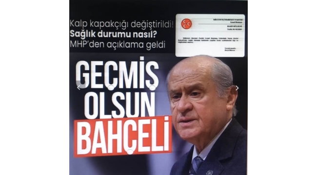 Devlet Bahçeli'nin kalp kapakçığı değiştirildi 