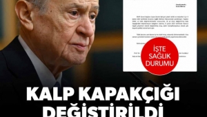 MHP lideri Devlet Bahçeli'nin kalp kapakçığı değiştirildi! Sağlık durumuna ilişkin açıklama: 