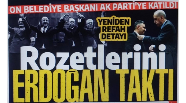 SON DAKİKA | 10 belediye başkanı AK Parti'ye katıldı! İşte o isimler 