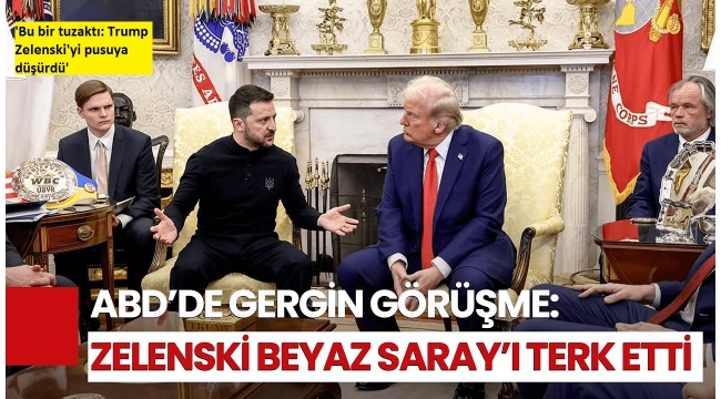 'Bu bir tuzaktı: Trump Zelenski'yi pusuya düşürdü' ABD medyasından sert analizler... 