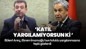 Bülent Arınç: İmamoğlu'nun diploması iptal edilmemeliydi 